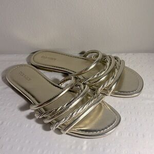 Old Navy - Gold sandals Size 9